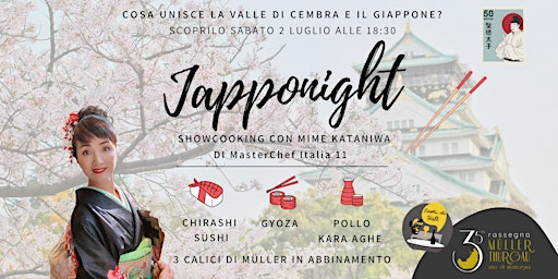Japponight | Showcooking con Mime Kataniwa MasterChef Italia 11