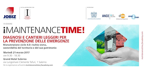 MAINTENANCE TIME - Diagnosi e cantieri leggeri per la prevenzione delle eme...