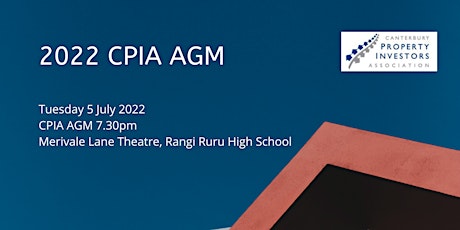 CPIA AGM 2022 tickets