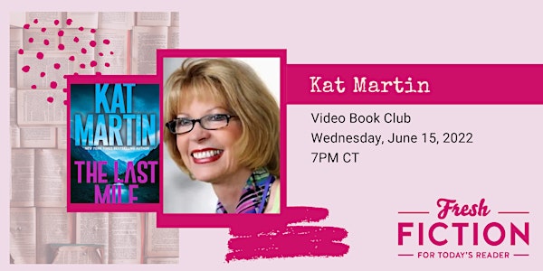Video Book Club with Author Kat Martin