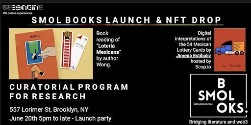 Smol Books Editorial Launch & NFT Drop