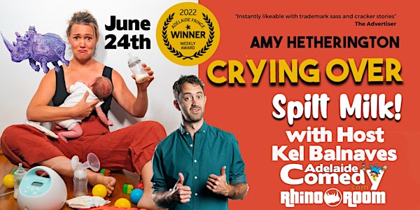 Amy Hetherington features Adelaide Comedy with host Kel Balnaves