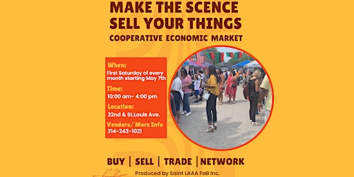 Make the scene, Sell your things | Cooperative Economic Market