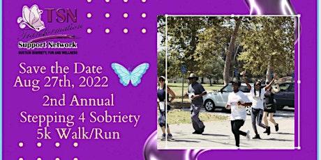2nd Annual Stepping 4 Sobriety 5k Walk/Run tickets
