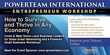 Entrepreneur Power Lunch/Workshop Las Vegas