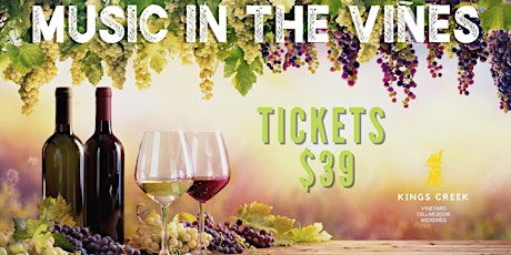 Music in the Vines tickets