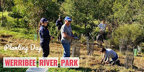 Planting Day at Werribee River Park