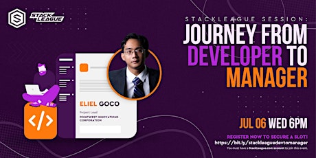 StackLeague Session: Journey from Developer to Manager