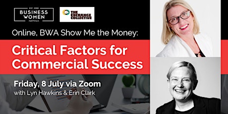 Online, BWA, Show Me the Money: Critical Factors for Commercial Success tickets