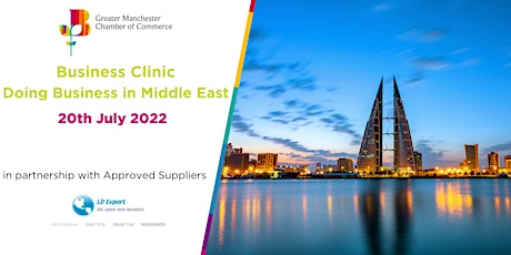 Business Clinic - Doing Business in Middle East -  Online - 20th July 2022 tickets