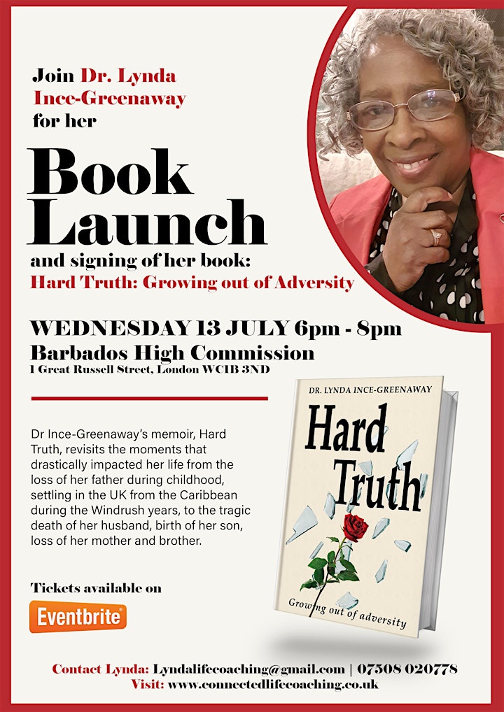 Hard Truth Book Launch, with Dr. Lynda Ince-Greenaway image