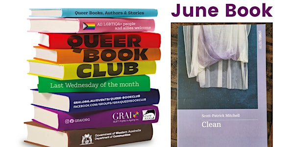Queer BookClub - June: Poetry reading by Scott-Patrick Mitchell