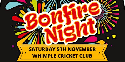Bonfire Night 2022 - Whimple Cricket Club