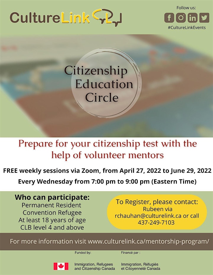 Weekly Citizenship Education Circle image