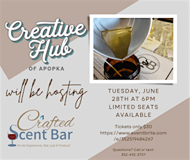 Crafted Scent Bar at Creative Hub of Apopka tickets