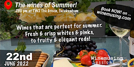 Bring on the wines for Summer!