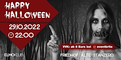 29.10.22 Happy Halloween | Friedhof ElmoKlub | 2 Floors | 360° & Techno