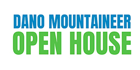 Open House: DANO and Mountaineer Programs (September 2023 Admission) tickets