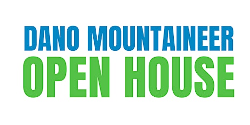Open House: DANO and Mountaineer Programs (September 2023 Admission)