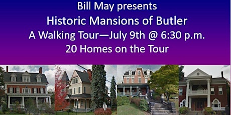 Historic Mansions of Butler Walking Tour tickets