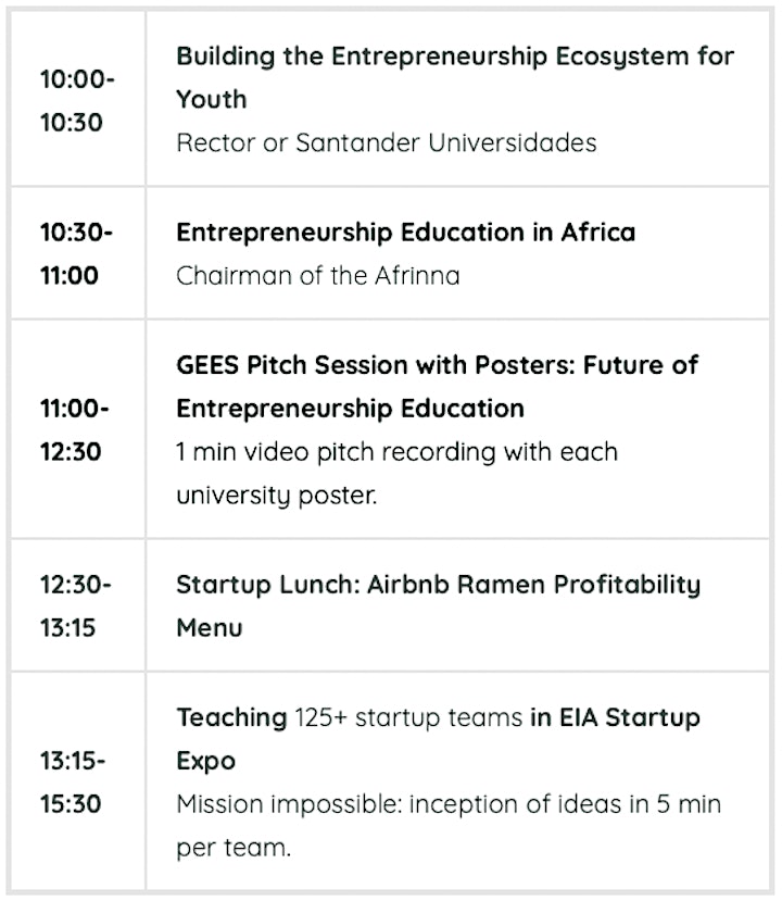 Global Entrepreneurship Education Summit image