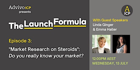 The Launch Formula Episode 3: "Market Research on Steroids" tickets