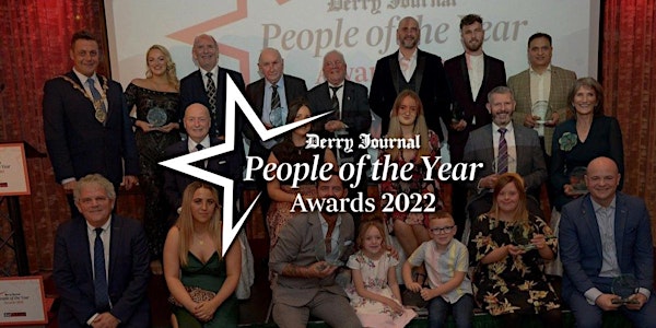 Derry Journal People of the Year Awards 2022 with BetMcLean