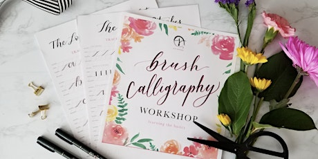 Intro to Modern Brush Calligraphy Workshop tickets