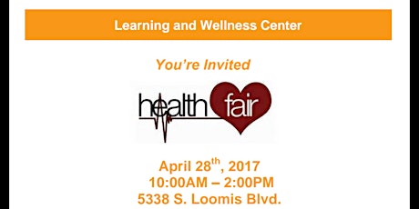 Free Health Fair-Metropolitan Family Services Learning and Wellness Center primary image