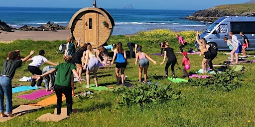 Beach Yoga + Sauna with Skellig Sauna + The ReWild @ Ballinskelligs Beach