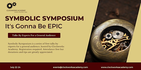 Symbolic Symposium 1: It's Gonna Be Epic!