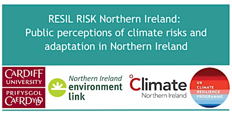 RESiL RISK Northern Ireland: Public perceptions of climate risks bilhetes