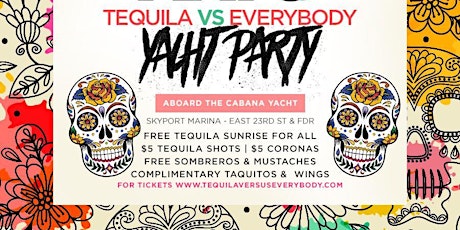Cinco De Mayo Tequila vs Everybody Afterwork Booze Cruise w/ Hot97  primary image