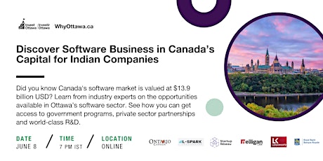 Discover Software Business in Canada’s Capital for Indian Companies
