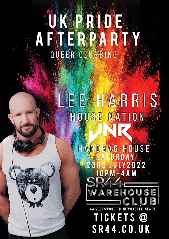 UK PRIDE AFTERPARTY AT SR44 WHAREHOUSE CLUB image