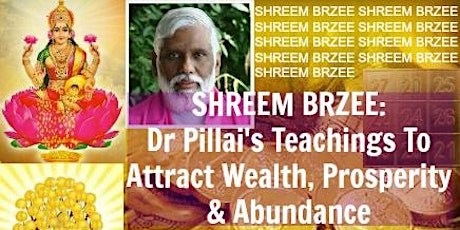 SHREEM BRZEE: Dr Pillai's Teachings To Attract Wealth Prosperity & Abundance