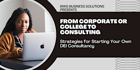 From College or Corporate to Consulting tickets