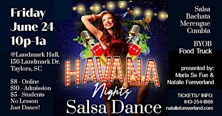Havana Nights Salsa Dance tickets