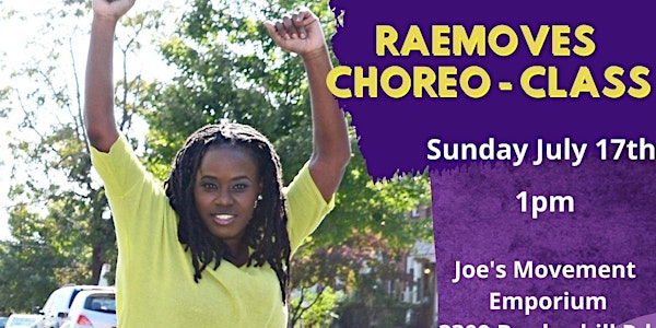 Rae Moves Choreography Class: A Celebration of Afro-Caribbean Dance