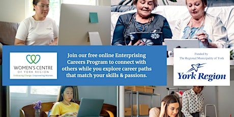 Enterprising Careers - A Free Career Planning Program for Women primary image