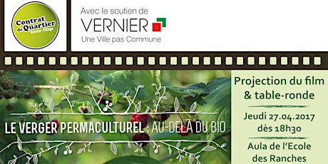 Image principale de Projection du film "Le verger permaculturel : au-delà du bio" & table-ronde : "Opportunités & limites de l'approche permacole en verger."