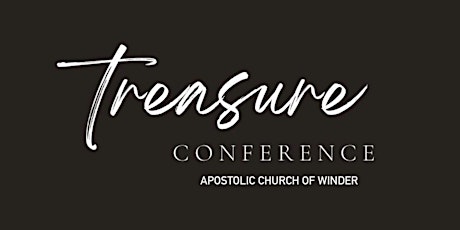 Treasure Conference tickets