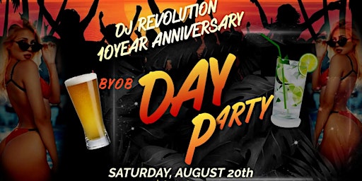 DJ REVOLUTION 10 YEARS ANNIVERSARY DAY PARTY