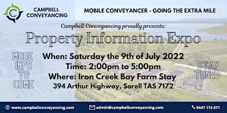 Campbell Conveyancing Property Information Expo tickets