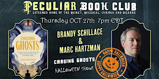 Oct 27th: Halloween Party with Marc Hartzman and Chasing Ghosts!
