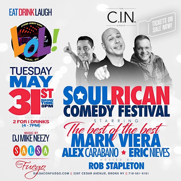 Mark Viera's Soul Rican Comedy Festival image