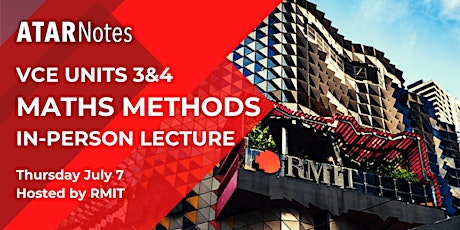 VCE Maths Methods Units 3&4 Lecture tickets