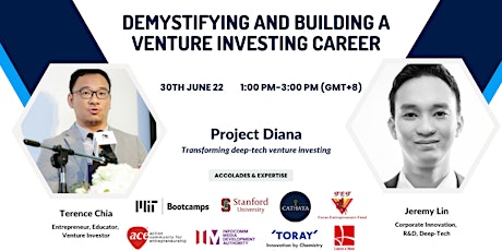 Demystifying and Building a Venture Investing Career - A tickets