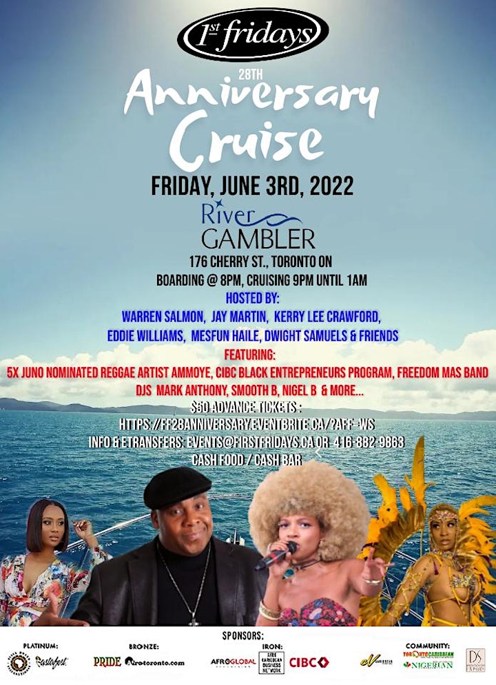 ::1st Fridays 28th Anniversary Celebration Cruise:: image