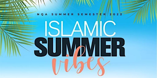 Islamic Summer VIbes - Grades KG to 3
